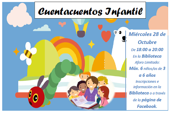 Imagen CUENTACUENTOS INFANTIL - BIBLIOTECA